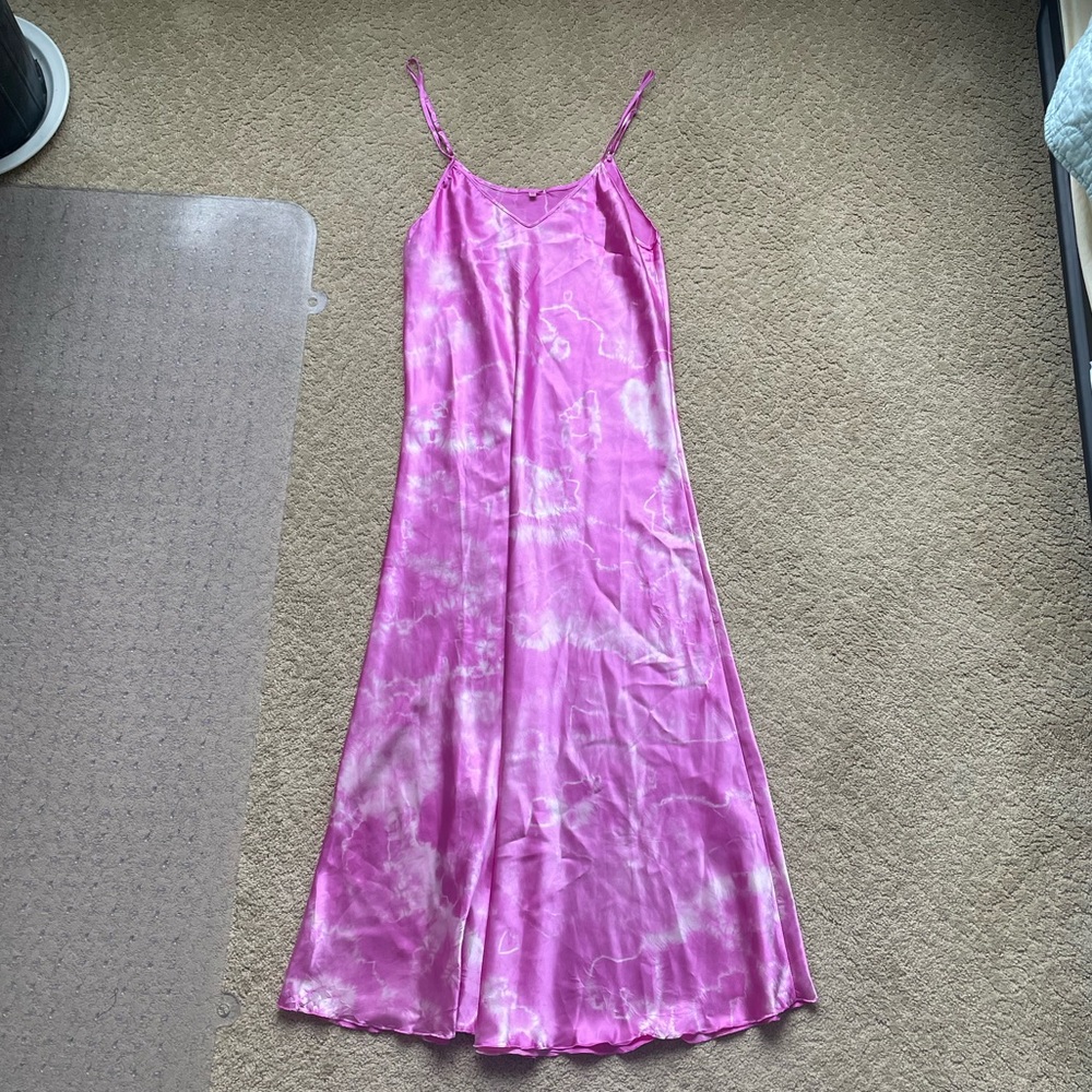 NWT Anthropologie hand-dyed midi dress